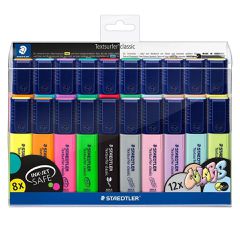 Staedtler – Textsurfer Classic Inkjet Highlighter – 20 pcs Assorted Colors (364 WP20) / Toys