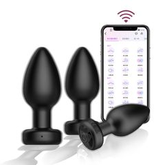 Smart Wireless Remote Butt Plug – Black-thumb-3