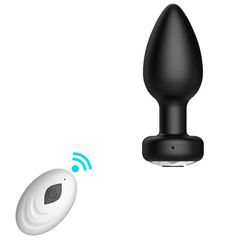 Smart Wireless Remote Butt Plug – Black-thumb-2