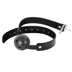 Rolling Breathable Ball Gag Black