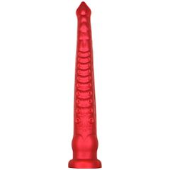Octopus Fantasy Dildo – Soft Silicone Red  L-thumb-1