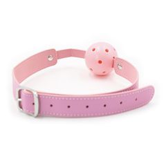 Rolling Breathable Ball Gag Pink-thumb-1