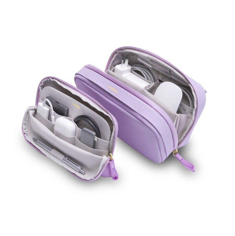 Orbitkey - 2-in-1 Tech Pouch - Lilac / Gadgets