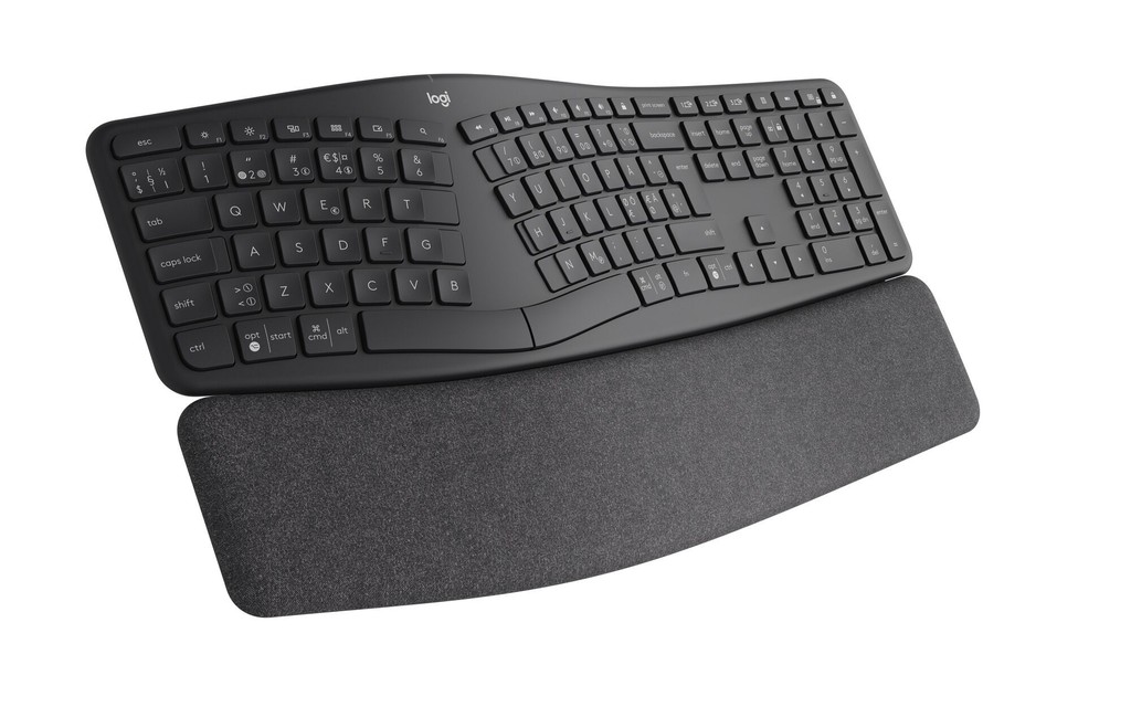 Logitech - ERGO K860 Graphite NORDIC / Computers