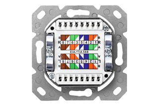 Digitus CAT 6, Class E, wall outlet, shielded, surface mount-thumb-3