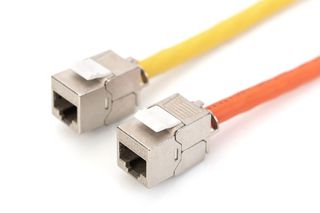 Digitus CAT 6A Keystone module, shielded, tool-free mounting connection-thumb-3