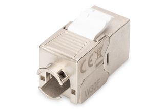 Digitus CAT 6A Keystone module, shielded, tool-free mounting connection-thumb-4