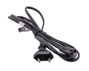 Gembird PC-184/2 power cable Black 1.8 m Power plug type C C8 coupler
