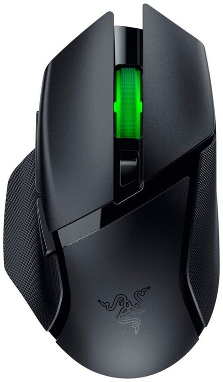 Razer Basilisk V3 X HyperSpeed - Wireless Ergonomic Gaming Mouse / Computers