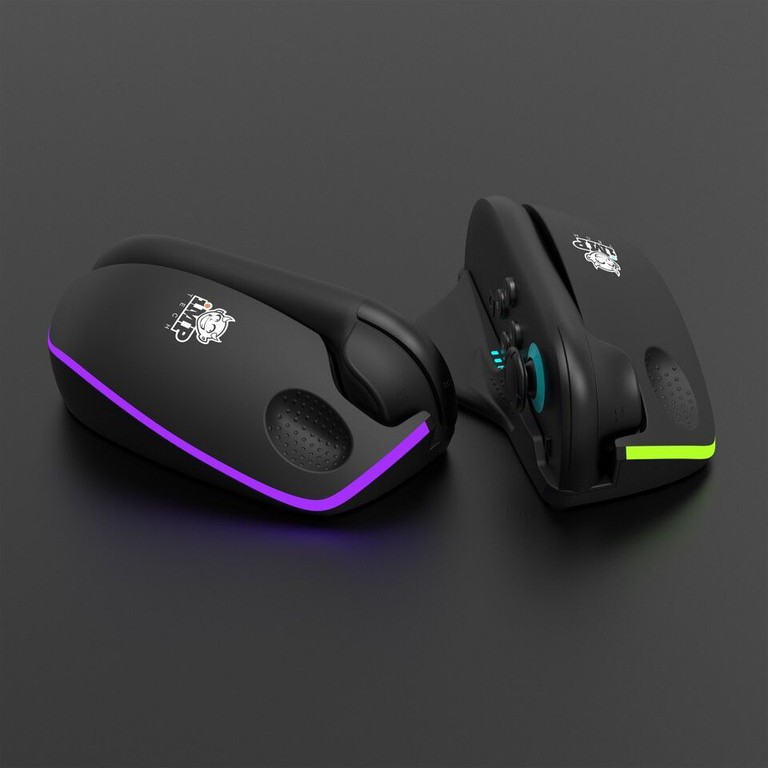 iMP Tech - LED Mouse Adaptor Duo Pack - Black / Nintendo Switch