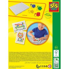 SES Creative - Mosaic Peg Board 100 pcs - (S14046)-thumb-3