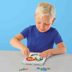 SES Creative - Mosaic Peg Board 100 pcs - (S14046)-thumb-2