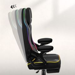 RGB Black Mesh gaming chair-thumb-2
