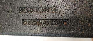 Μπροστινή μόνωση πατώματος από Toyota Aygo - 55214-0H030-thumb-2