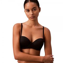 Calvin Klein Γυναικείο Σουτιέν Mε Μπανέλα Στράπλες Push Up UB1