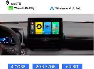Toyota Yaris Cross (2020-2022) | Οθόνη 10.1" | Android 13 | Car Radio Navigation | 2+32GB | Ασύρματο CarPlay & Aσύρματο Android Auto | GPS | WiFi | DSP | HiFi | FM/RDS