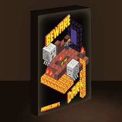 MINECRAFT - Light Canvas 40X30 Cm-thumb-1