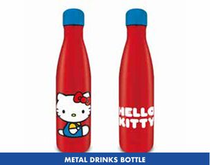 HELLO KITTY - Metal Bottle-thumb-0