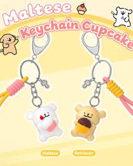MALTESE - Keychain Cupcake Maltese - Display 10 pcs