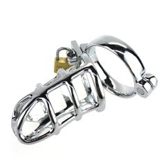 Chastity Cock Cage Steel-thumb-3