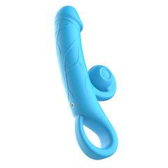 Clit Stimulator & G-spot Rabbit Vibrator Blue