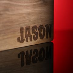FRIDAY 13th - Jason & Mask - Wood Serving Board-thumb-3
