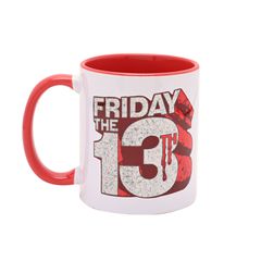 FRIDAY 13th - Logo - Inner Colored Mug - 11oz-thumb-1