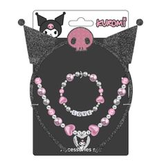 Hello Kitty Kuromi jewellery set