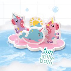 SES Creative - Bath Time Unicorn Island - (S13253)-thumb-2