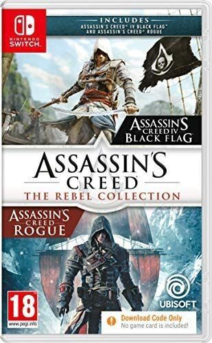 Assassins Creed Rebel Collection (Code in a Box) / Nintendo Switch