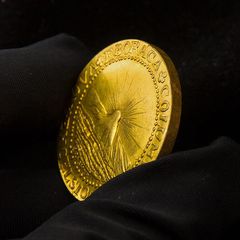 Ετος 1787 Αμερική Χρυσό νόμισμα σπάνια παλαιά έκδοση επίχρυσο 24Κ για συλλέκτες-thumb-4