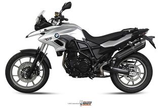 Εξάτμιση Τελικό Mivv Suono Black Steel/Carbon End Bmw F 700 GS 2012 - 2017**