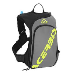 ΣΑΚΙΔΙΟ ΠΛΑΤΗΣ ACERBIS SATHER LOGO 9L ΜΑΥΡΟ/ΓΚΡΙ
