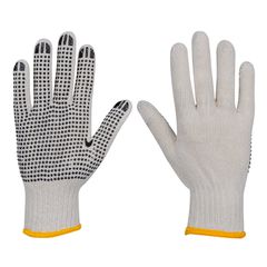 Γάντια εργασίας βαμβακερά με αντιολισθητικό κράτημα