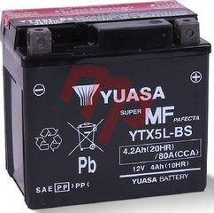 ΜΠΑΤΑΡΙΑ YTX5L-BS YUASA MOTOPAPADOGIANNIS