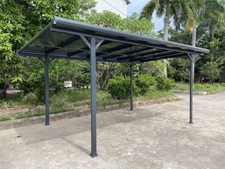 Υπόστεγο Αυτοκινήτου (Carport) Αλουμινίου – Πολυκαρβονική Οροφή-thumb-2