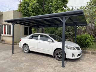 Υπόστεγο Αυτοκινήτου (Carport) Αλουμινίου – Πολυκαρβονική Οροφή-thumb-4