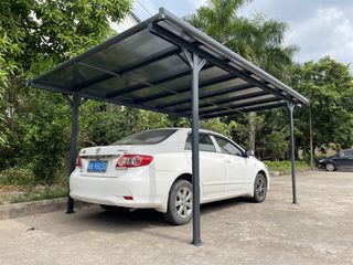 Υπόστεγο Αυτοκινήτου (Carport) Αλουμινίου – Πολυκαρβονική Οροφή-thumb-5