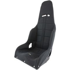 Black Tweed Seat Cover to Suit Pro Street Drag 16" Aluminium Race Seat Seat Cover with Foam Inserts
