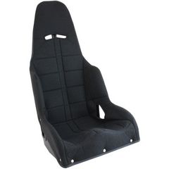 Black Tweed Seat Cover to Suit Pro Street Drag 17" Aluminium Race Seat Seat Cover with Foam Inserts