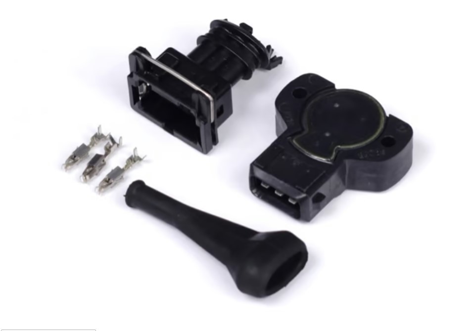 Throttle Position Sensor -Black CCW Rotation 8mm D-Shaft