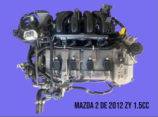 MAZDA 2 DE 2008-2014 ΜΕΤΑΧΕΙΡΙΣΜΕΝΑ ΑΝΤΑΛΛΑΚΤΙΚΑ ( Κινητήρας βενζίνης 1.5cc με κωδικό ZY με 77.000 χιλιόμετρα )