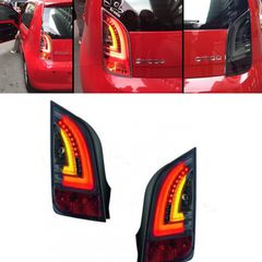Φανάρια πίσω LED Tail Lights For Skoda Citigo VW Up - Smoked Lens Tube Bar Rear Light
