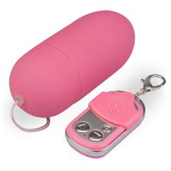 10 Speed Remote Vibrating Egg Pink-thumb-1