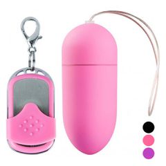 10 Speed Remote Vibrating Egg Pink-thumb-3