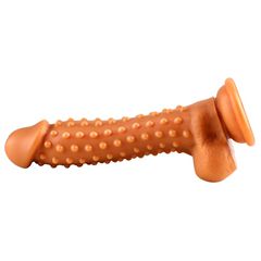 Silicone Realistic Dildo Gold-thumb-1