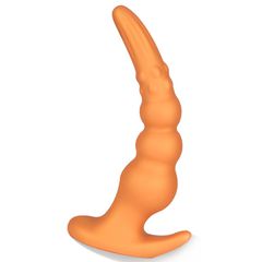 Octopus Silicone Butt Plug Model Golden -M-thumb-2