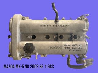 MAZDA MX-5 NB MK2/2,5 1998-2005 ΜΕΤΑΧΕΙΡΙΣΜΕΝΑ ΑΝΤΑΛΛΑΚΤΙΚΑ ( Κινητήρας βενζίνης 1.6cc με κωδικό B6 με 92.000 χιλιόμετρα )