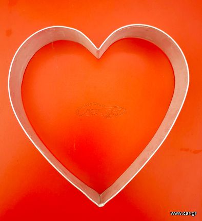 Τσερκια στεφάνια ζαχαροπλαστικης αλουμινίου καρδια για τούρτες