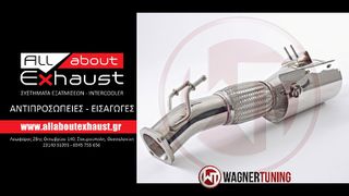 Downpipe Kit Wagner Tuning με Racing Καταλύτη για Ford Focus MK3 ST (2.0 EcoBoost)